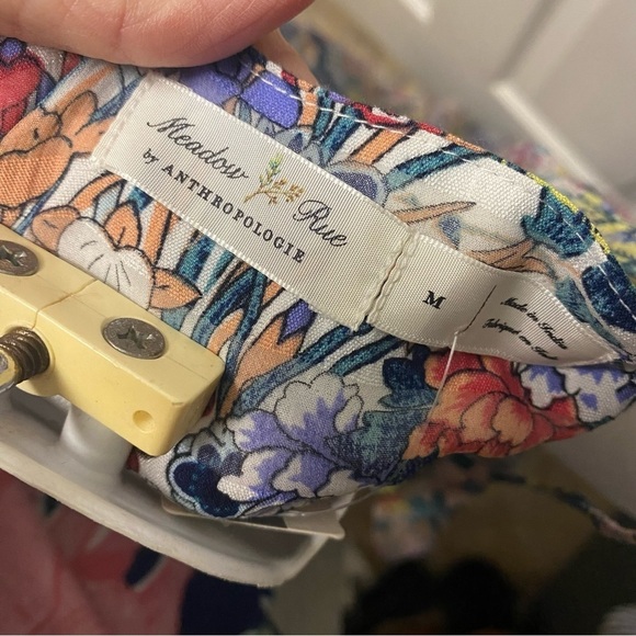 NWT Anthropologie Meadow Rue Allerton Maxi Dress Medium - Picture 5 of 16